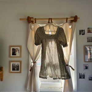 Oak Meadow Smock Dress NWOT